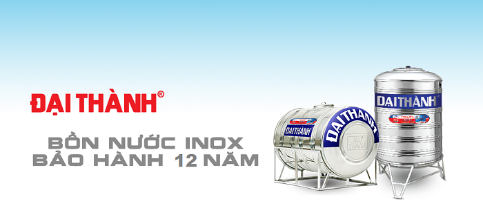 Bồn nước inox Đại Thành